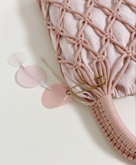 Fashionable Macrame Handbag: 