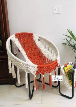 Relaxing Macrame Chair