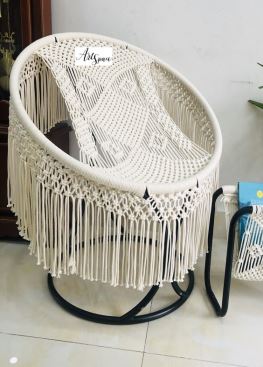 Relaxing Macrame Chair